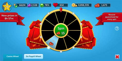 spin the casino wheel rct touch